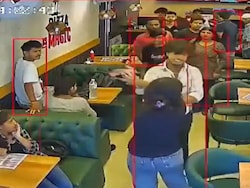 On Camera, UP Man Slaps Sister, Beats Boyfriend With Iron Rod At Pizza Joint