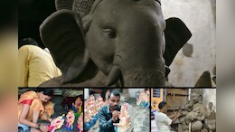 तीन - चार महीने की मेहनत, 300 से 30 हजार तक कीमत... कुम्हार परिवार तैयार कर रहे खास गणेश भगवान की मूर्तियां