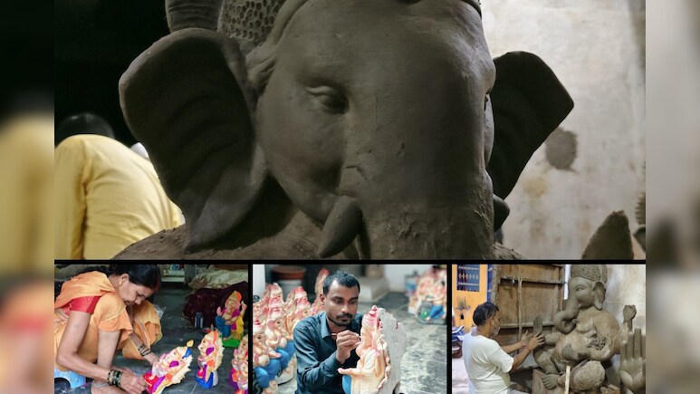 तीन - चार महीने की मेहनत, 300 से 30 हजार तक कीमत... कुम्हार परिवार तैयार कर रहे खास गणेश भगवान की मूर्तियां तीन - चार महीने की मेहनत, 300 से 30 हजार तक कीमत... कुम्हार परिवार तैयार कर रहे खास गणेश भगवान की मूर्तियां