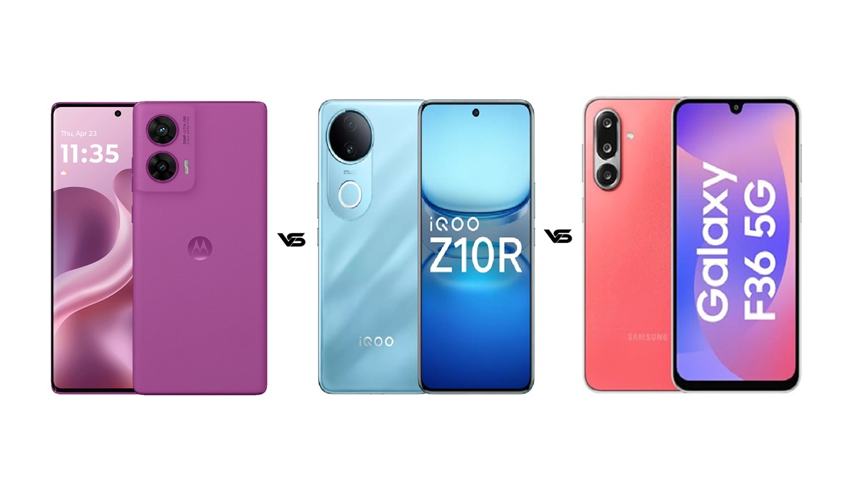 iQOO Z10R 5G vs Moto G96 5G vs Samsung Galaxy F36 5G: खरीदने से पहले देखें कौन रहेगा बेहतर