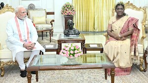 PM Modi Meets President Murmu Amid Parliament Disruptions