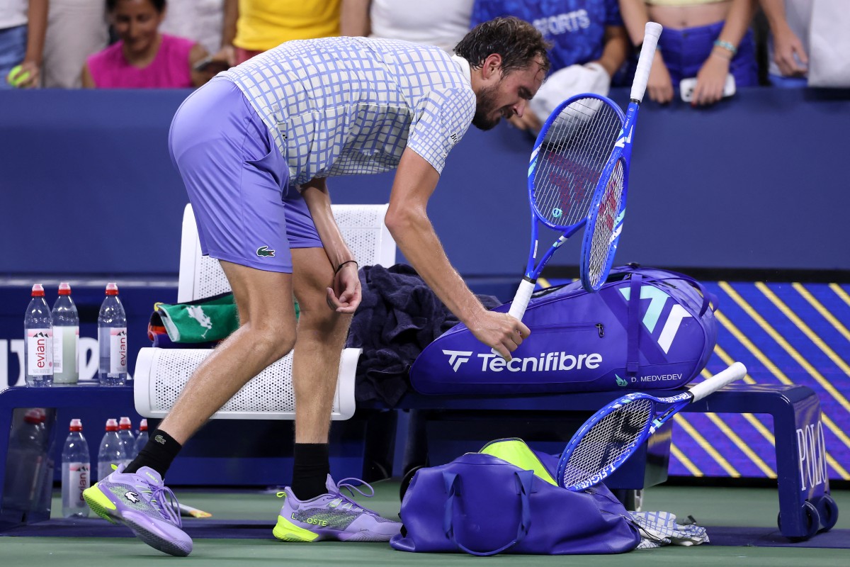 Watch: Daniil Medvedev Stunned In US Open First Round After Bizarre Cameraman Drama