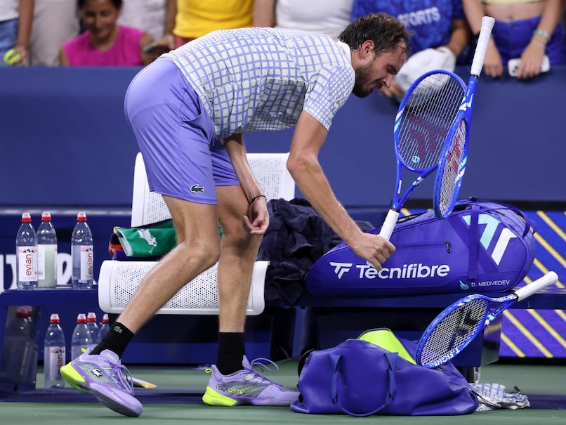 Watch: Daniil Medvedev Stunned In US Open First Round After Bizarre Cameraman Drama