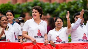 Opposition MPs Wear "124-Year-Old Minta Devi" Shirts. Poll Body Says "Error"