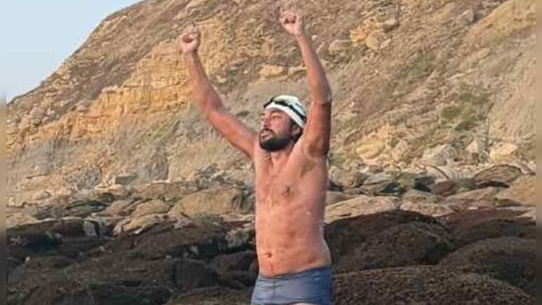 Swimming Family Tradition: Mumbai Man Crosses English Channel In 22 Hours Swimming Family Tradition: Mumbai Man Crosses English Channel In 22 Hours