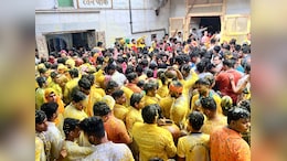 Rajasthan: नाथद्वारा के श्रीनाथजी मंदिर में नंद महोत्सव की धूम, परिसर के चारों ओर लाखों श्रद्धालुओं की भीड़