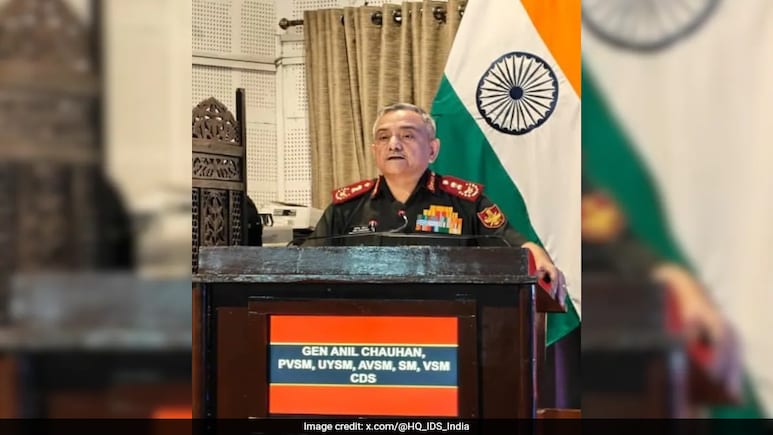 "India A Peace-Loving Nation, But Not A Pacifist": Defence Chief On Operation Sindoor "India A Peace-Loving Nation, But Not A Pacifist": Defence Chief On Operation Sindoor
