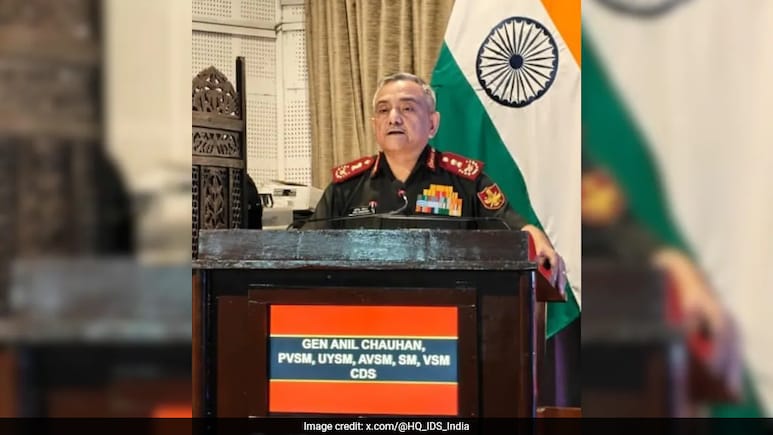 Defence Chief Highlights Sudarshan Chakra As India's Version Of Israel's Iron Dome