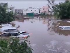 Video: Cars Submerged, Houses Flooded After Heavy Rain In Gujarat's Himmatnagar