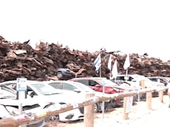 Israel's 'Car Wall': A Graveyard Of Vehicles To Remember Hamas' Terror Attack