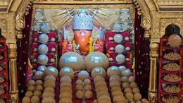 Ganesh Chaturthi: मोती डूंगरी मंदिर में सवा लाख मोदकों से सजी झांकी, जयपुर में गूंजे बप्पा मोरया के जयकारे