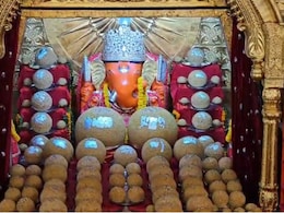 Ganesh Chaturthi: मोती डूंगरी मंदिर में सवा लाख मोदकों से सजी झांकी, जयपुर में गूंजे बप्पा मोरया के जयकारे