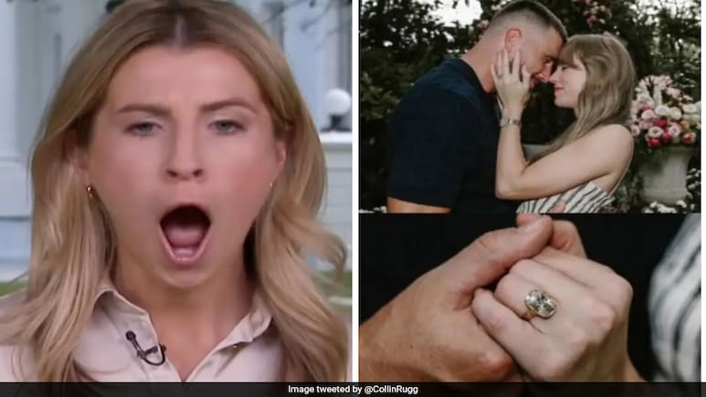 "Oh My God": US Reporter's Ecstatic Reaction To Taylor Swift-Travis Kelce Engagement On Live TV "Oh My God": US Reporter's Ecstatic Reaction To Taylor Swift-Travis Kelce Engagement On Live TV