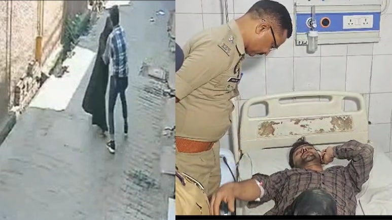 कान पकड़ता हूं, मुझे बचा लो...यूपी में पुलिस की गोली खाने के बाद गिड़गिड़ाने लगा मनचला, देखिए वीडियो कान पकड़ता हूं, मुझे बचा लो...यूपी में पुलिस की गोली खाने के बाद गिड़गिड़ाने लगा मनचला, देखिए वीडियो