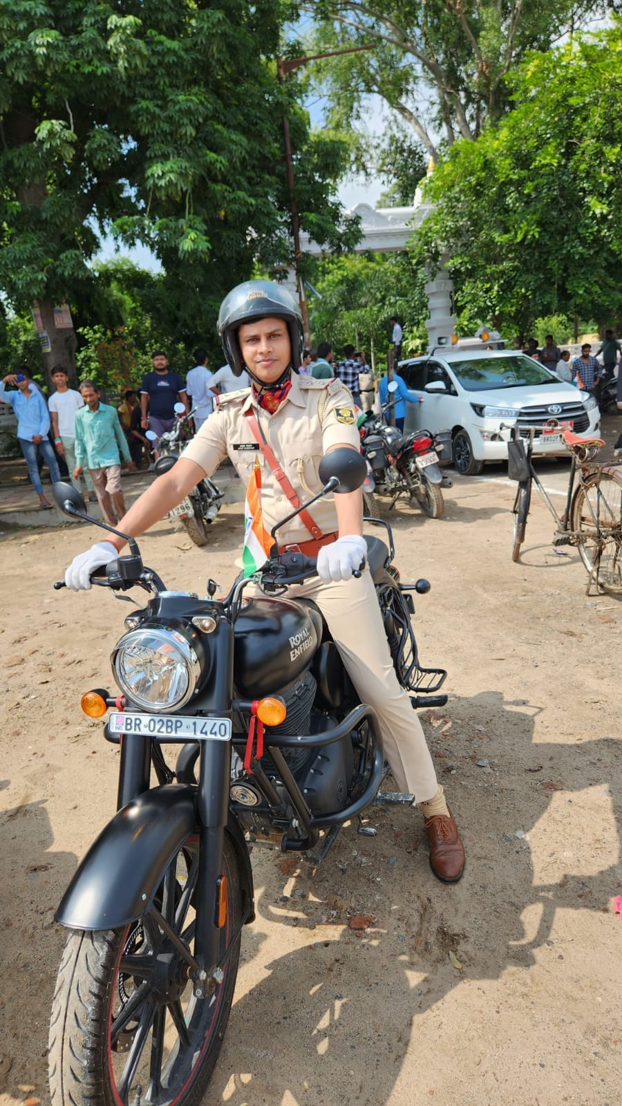 दारोगा अनुज कश्यप की तस्वीर. दारोगा अनुज कश्यप की तस्वीर.