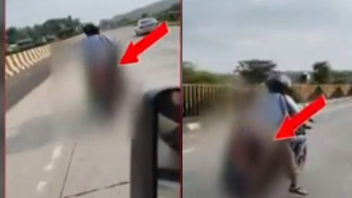 लाल ट्रक से टक्कर, बाइक पर पत्नी का शव... AI ने सुलझाई NH के वायरल वीडियो की गुत्थी, 700 KM दूर से आरोपी गिरफ्तार
