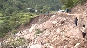 Dramatic Landslide In Uttarkashi's Bhatpari During NDTV Ground Report