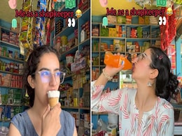 "Living Childhood Dream": Internet Reacts To Woman Eating Snacks From Her Own <i>Kirana</i> Shop "Living Childhood Dream": Internet Reacts To Woman Eating Snacks From Her Own <i>Kirana</i> Shop