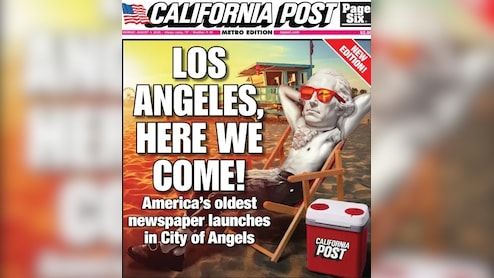 New York Post Goes Hollywood: 'The California Post' To Make Debut In 2026