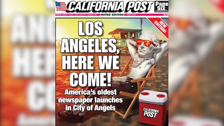 New York Post Goes Hollywood: 'The California Post' To Make Debut In 2026 New York Post Goes Hollywood: 'The California Post' To Make Debut In 2026