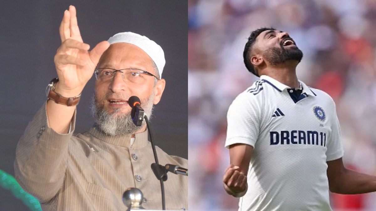 "Poora Khol Diye Pasha": A Owaisi's Hyderabadi Praise For Mohammed Siraj