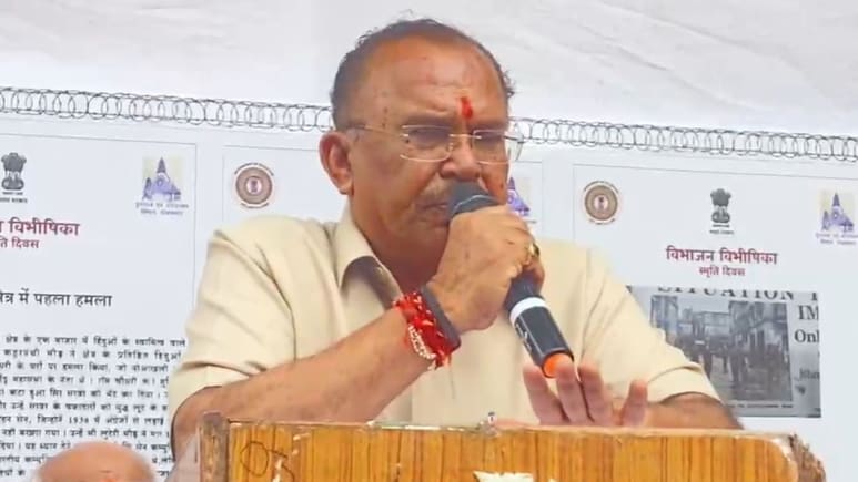 विभाजन की बात कर भावुक हुए वासुदेव देवनानी, छलका आंसू... कहा- कल की बात लगती है