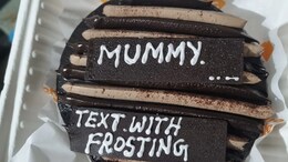 Cake With Words "Mummy Text With Frosting" Goes Viral, Leaves Internet In Stitches