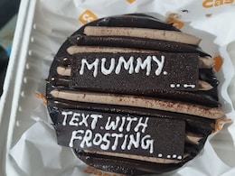 Cake With Words "Mummy Text With Frosting" Goes Viral, Leaves Internet In Stitches Cake With Words "Mummy Text With Frosting" Goes Viral, Leaves Internet In Stitches