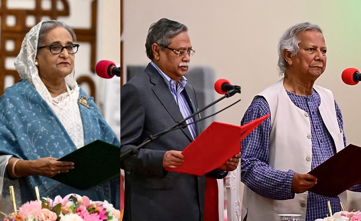 A Hasina Connection To Bangladesh's Diktat On President's Photo?