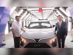 Vietnamese EV Major Rolls Out Electric SUVs At Its Tamil Nadu Plant