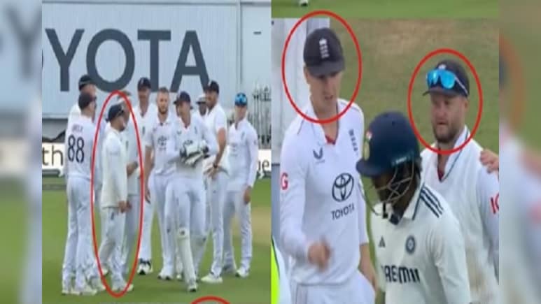IND vs ENG, 5th Test: साई सुदर्शन के OUT होते ही मचा बवाल, बेन डकेट -हैरी ब्रूक के साथ हुई तीखी बहस, Video IND vs ENG, 5th Test: साई सुदर्शन के OUT होते ही मचा बवाल, बेन डकेट -हैरी ब्रूक के साथ हुई तीखी बहस, Video