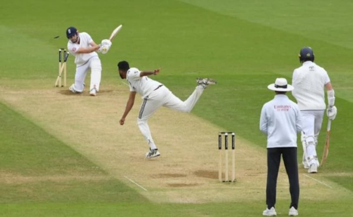 Kumar Dharmasenas 1-Line Post On Mohammed Sirajs Oval Test Winning Delivery Sets Internet Ablaze
