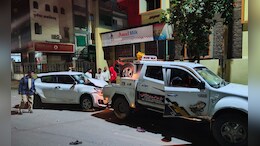 Accident News: मद्यधुंद तरुणाचा 'कार'नामा! 6 जणांना उडवले; 3 वाहनांनाही धडक, दोघे जखमी