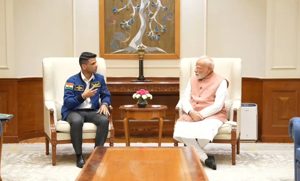 PM Asks Shubhanshu Shukla About "Homework" He Gave, Astronaut Responds