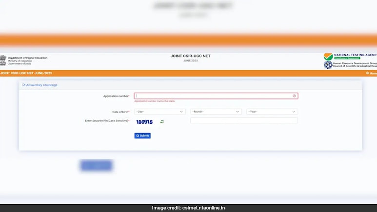 CSIR-UGC NET Answer Key Out 2025: Raise Objections Before August 3 CSIR-UGC NET Answer Key Out 2025: Raise Objections Before August 3