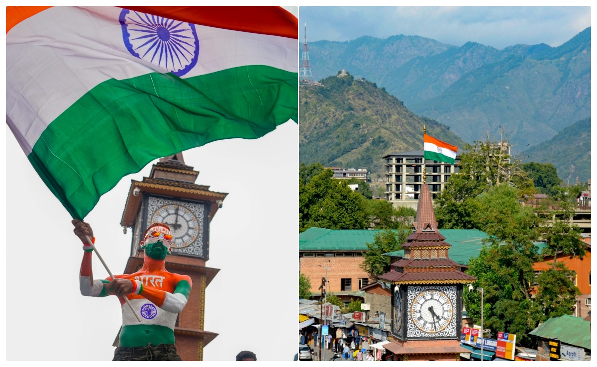 श्रीनगर: लाल चौक का ये नजारा देख दुश्मन का कलेजा फट उठेगा, देखें कैसे शान से लहरा रहा तिरंगा