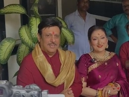 On Ganesh Chaturthi, Sunita Ahuja, With Govinda By Her Side, Snaps At Paps, "Controversy <i>Sun Ne Aaye Ho</i>?" On Ganesh Chaturthi, Sunita Ahuja, With Govinda By Her Side, Snaps At Paps, "Controversy <i>Sun Ne Aaye Ho</i>?"