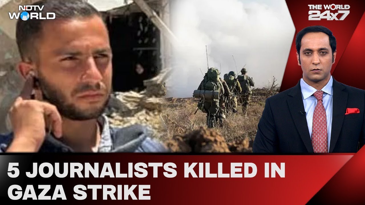 Video: Israel Gaza War | Five Al Jazeera Journalists Killed In Gaza Strike