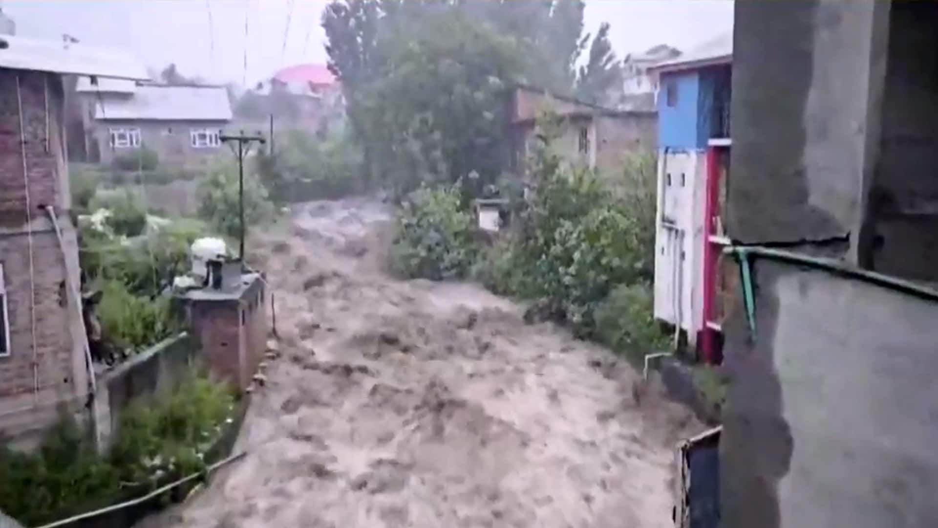 36 killed in J&K, Heavy Rainfall In Telangana, Andhra