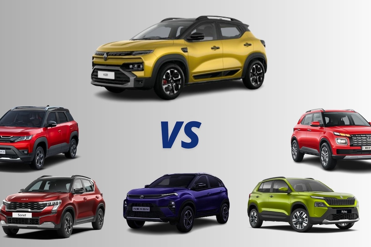 Renault Kiger Facelift vs Rivals: Specs and Performance Comparison