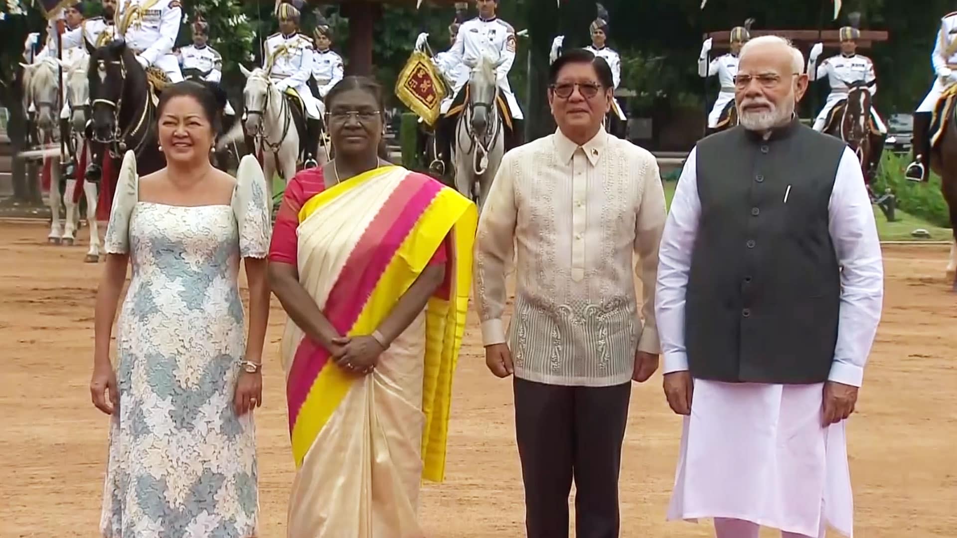 Philippines President Welcomed In India For 4-Day Visit Focused On Trade, Tech, Health