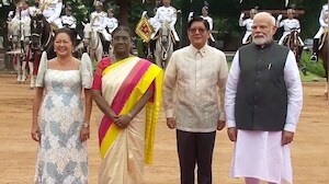 Philippines President Welcomed In India For 4-Day Visit Focused On Trade, Tech, Health