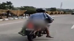 Man Ties Wife's Body To Bike After Speeding Truck Runs Her Over In Nagpur