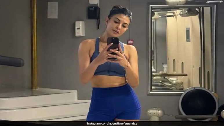 Jacqueline Fernandez Kickstarts The Weekend With A Morning Workout Session Jacqueline Fernandez Kickstarts The Weekend With A Morning Workout Session