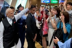 Watch: 'Modi San Welcome' Chants Echo As PM Modi Reaches Sendai Watch: 'Modi San Welcome' Chants Echo As PM Modi Reaches Sendai