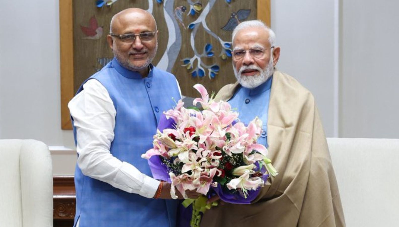 Maharashtra Governor CP Radhakrishnan Is BJP's Vice President Candidate