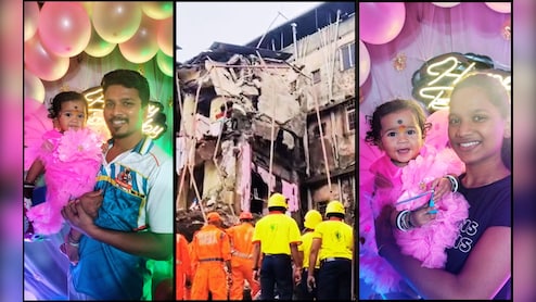 Virar Building Collapse : माय-लेकीचा मृत्यू, वडील बेपत्ता, मुलीच्या वाढदिवशीच कुटुंबावर काळाचा घाला