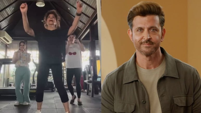 Hrithik Roshan's Mother Pinkie Recreates <i>Aavan Jaavan</i> Hook Step, Actor Says She Looks Like "A Million Bucks" Hrithik Roshan's Mother Pinkie Recreates <i>Aavan Jaavan</i> Hook Step, Actor Says She Looks Like "A Million Bucks"