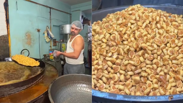 Watch: This Is How The Famous Maharashtrian Snack Bhakarwadi Is Made In Bulk