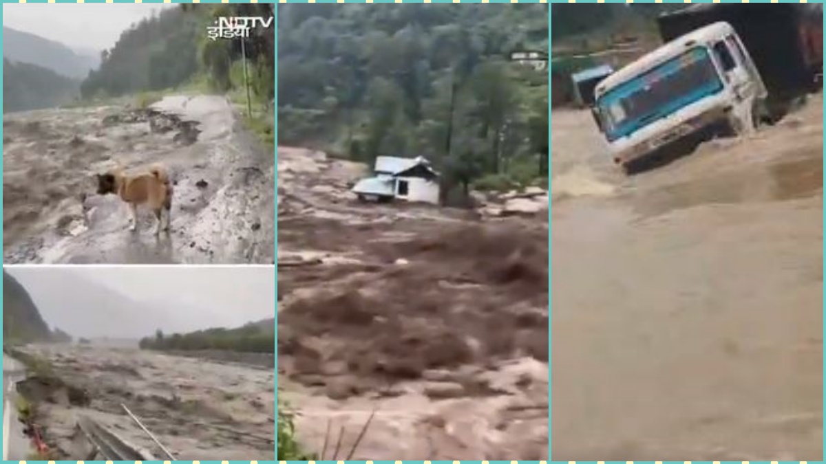 बादल फटा, सैलाब आया, बह गया ट्रक... हिमाचल से जम्मू तक तबाही के ये 5 खौफनाक वीडियो